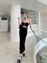 SIRINNN Off- Hollow Out  Tube Dresses